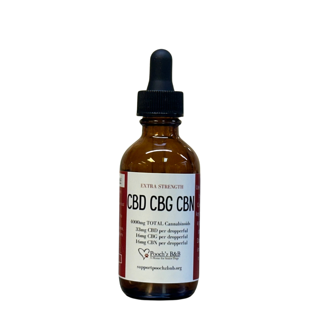 CBD Pet Tincture +CBG +CBN for Joint Pain